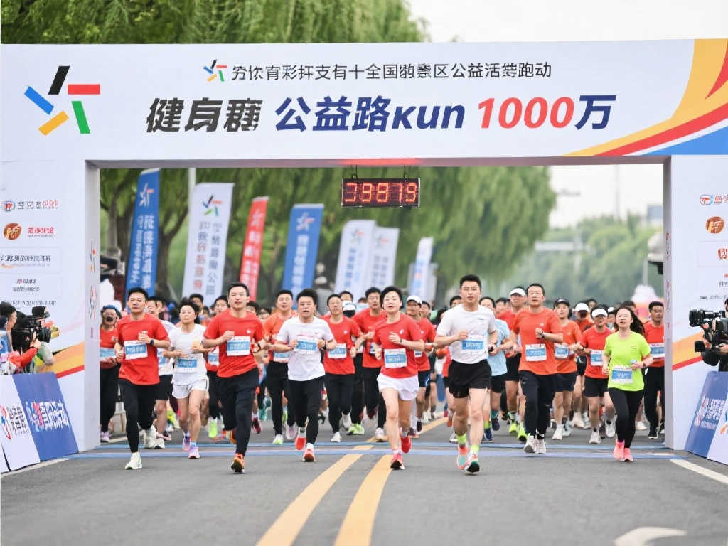 体彩公益路跑突破百万人次参与