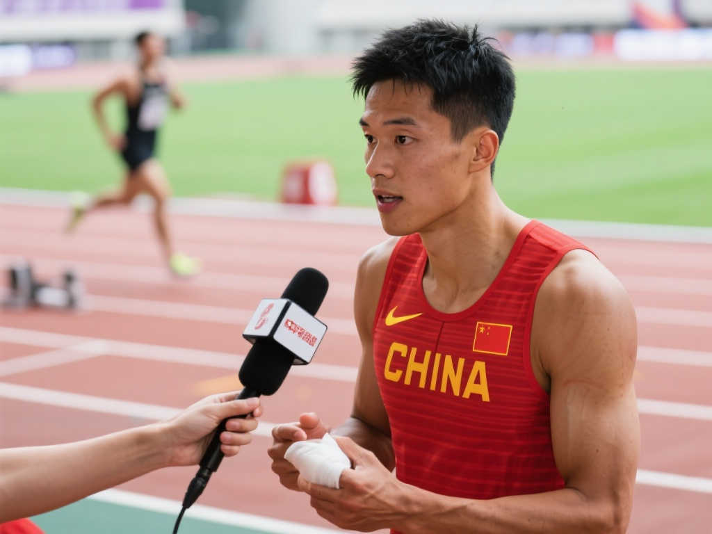 谢震业全运会计划挑战100米与200米双项，自评状态接近巅峰90%